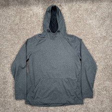 UNRL Crossover Hoodie Performance Mens XL Gray Pullover Tech Stretch