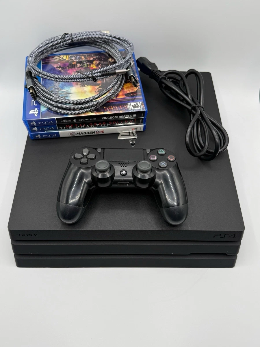 Sony PlayStation 4 Pro Black 1 TB Consoles for sale - eBay