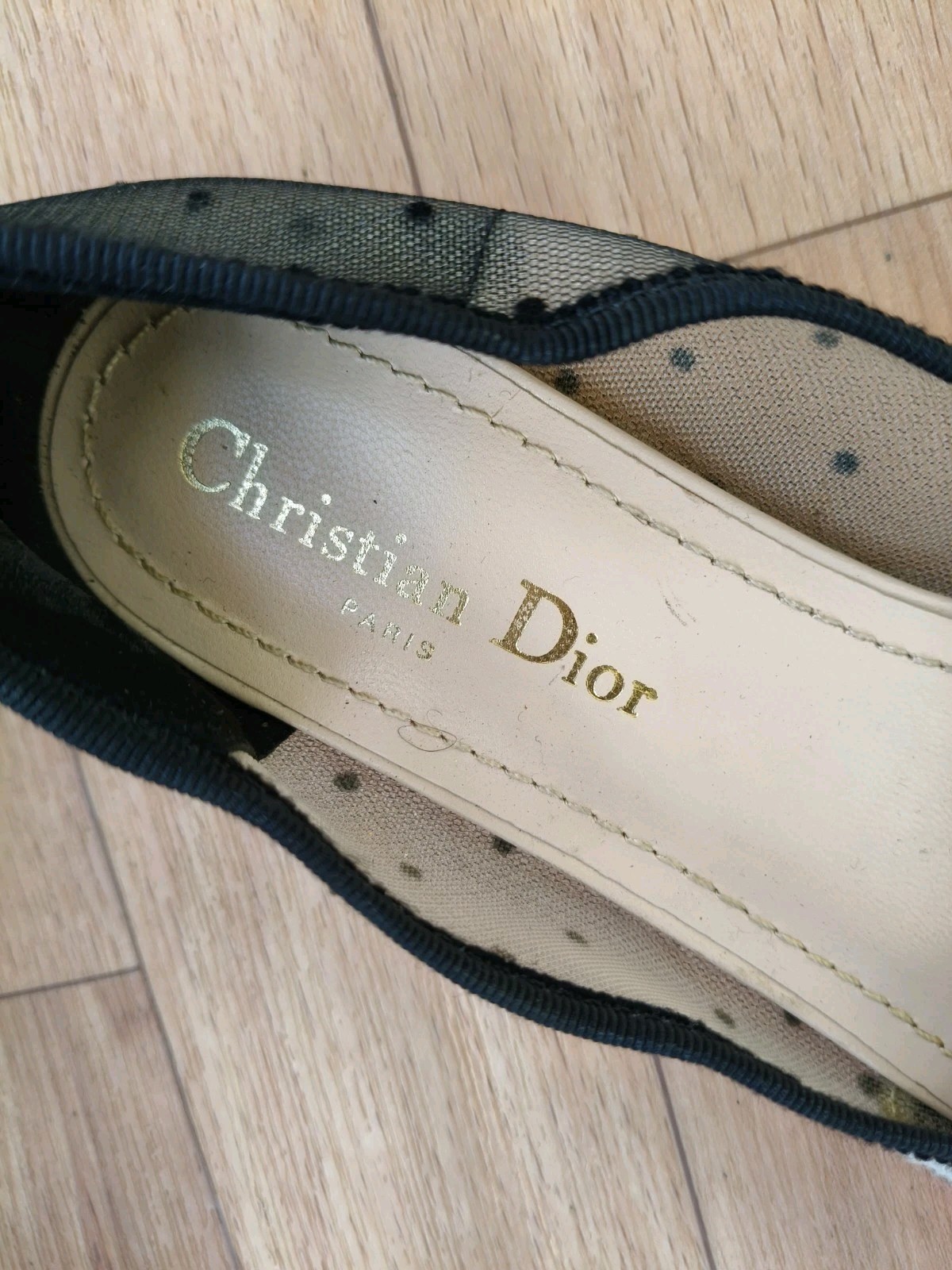 DIOR MESH BALLERINA  BALLETS EU 36 US 6  thumbnail 8