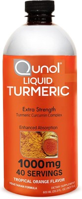 Qunol Liquid Turmeric Curcumin with Black Pepper, 20.3 Fl Oz (Pack of 1) 