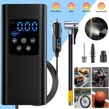 Pump Inflator Air Car PSI Compressor Air Portable Fits 150 Moto Tires Bike Tire
