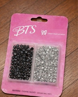 BTS Rhinestones x Urban Sophistication Silver Puffer iPhone Case