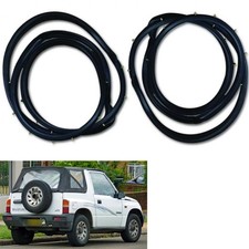 Pair Of Weatherstrip Door Seals For Geo Tracker / Chevy Tracker 1989-1998 – Rubber