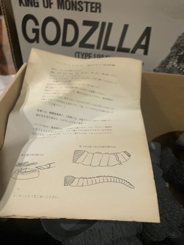 Toy Figure Kaiyodo King of Monster Godzilla 1/250 Type 1984 Series No.3 & Box - Picture 9 of 21