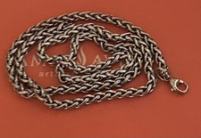 JAMES AVERY WHEAT CHAIN CABLE / SPIGA NECKLACE 20?  VINTAGE  HEAVY 28G