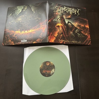 Suffocation Pinnacle of Bedlam green vinyl lp