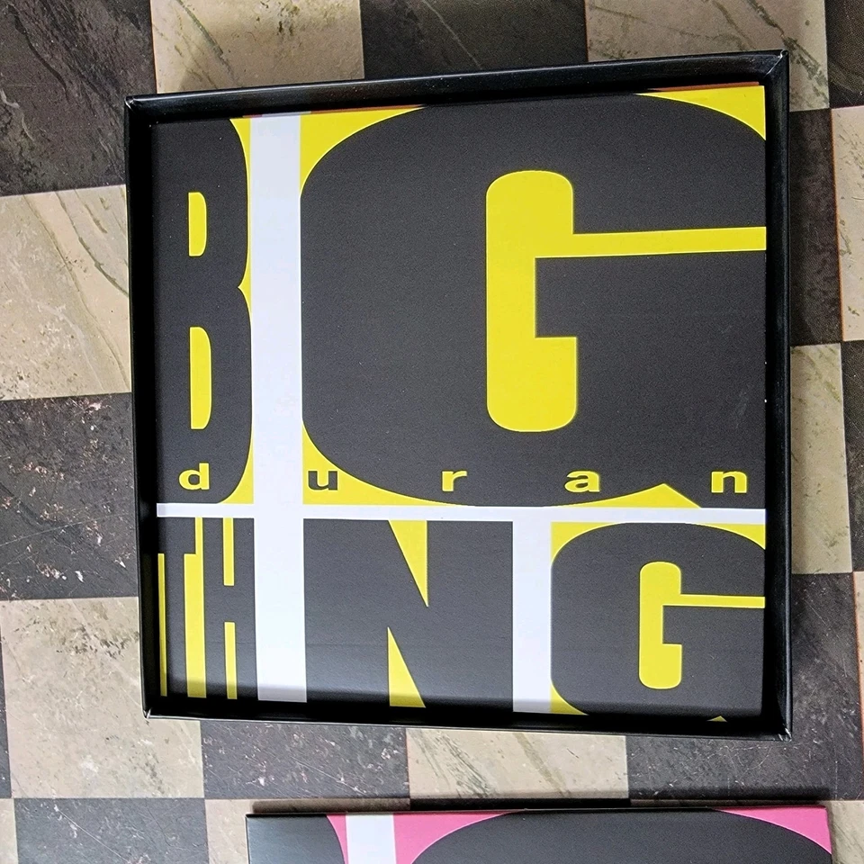 Duran Duran Big Thing CD/DVD 3 disc Deluxe Box Set + Poster + Picture Cards - Image 4 of 4