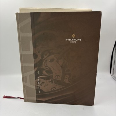 Patek Philippe Genève Collection 2010-2011 Brown Hardcover Watch Catalog Book