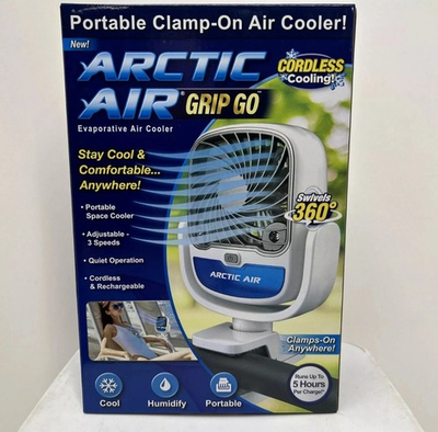 #ad #ad 🔥Arctic Air Grip Go Rechargeable Air Cooler BRAND NEW $22.99