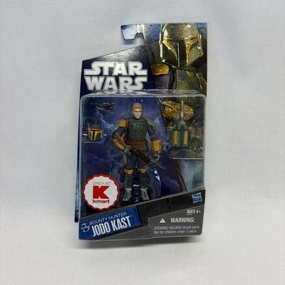 Star Wars Legacy Bounty Hunter Jodo Kast 3.75'' Figure KMart Exclusive Hasbro MOC