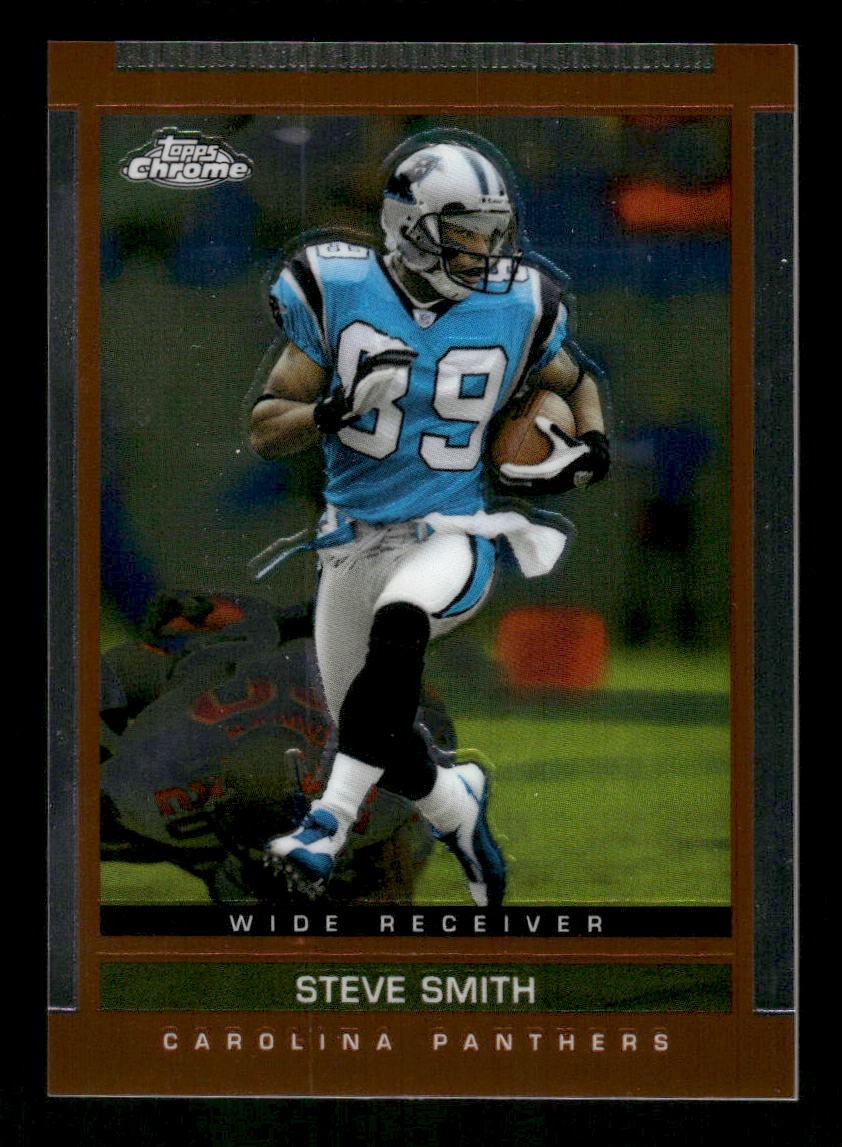Steve Smith 2003 Topps Draft Picks & Prospects Chrome #95 Carolina Panthers