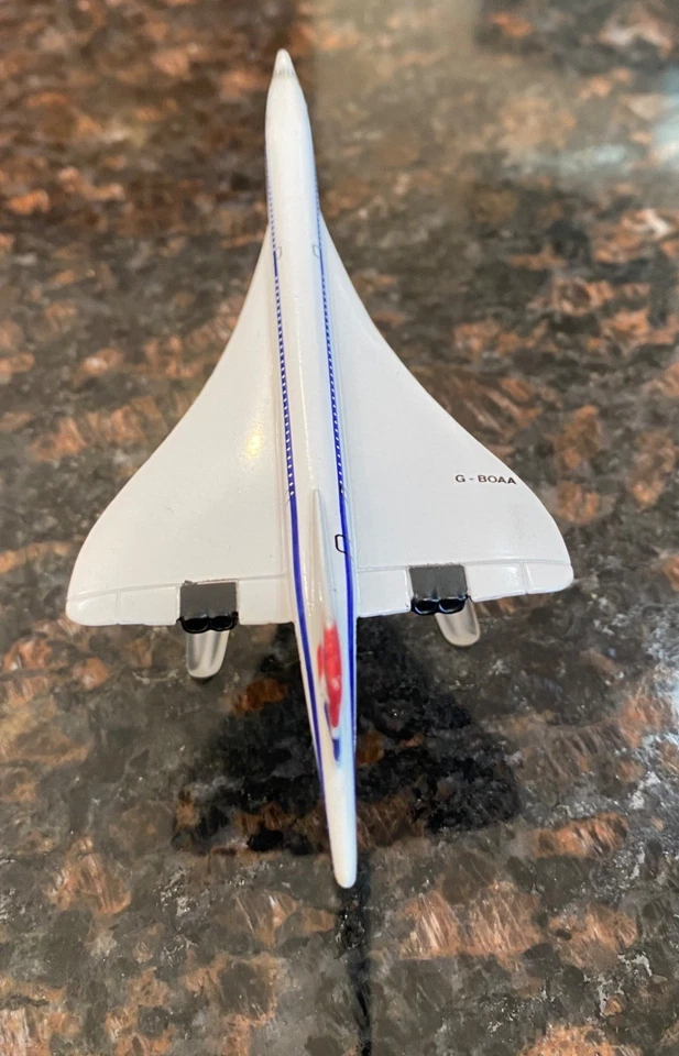 VTG British Airways Concorde Heritage Collection Corgi Die-Cast "SST" Model Set - Image 4 of 4