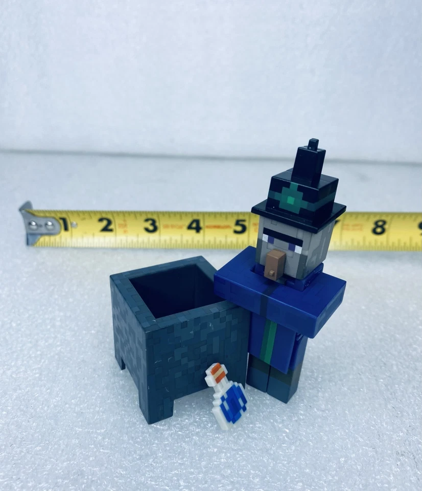 Лот из 3 - Jazwares Minecraft 3 1/2" зелье ведьма + больше - см. видео - Изображение 2 из 4
