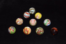     all top picks JABO/DAS Lot of 10 mixed runs collector marbles .718" MINT  