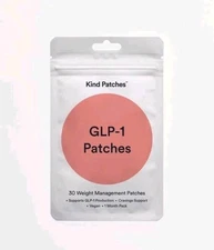 Kind Patches GLP-1 Patches (30 Count) – with L-Glutamine, Berberine, Chromium, P