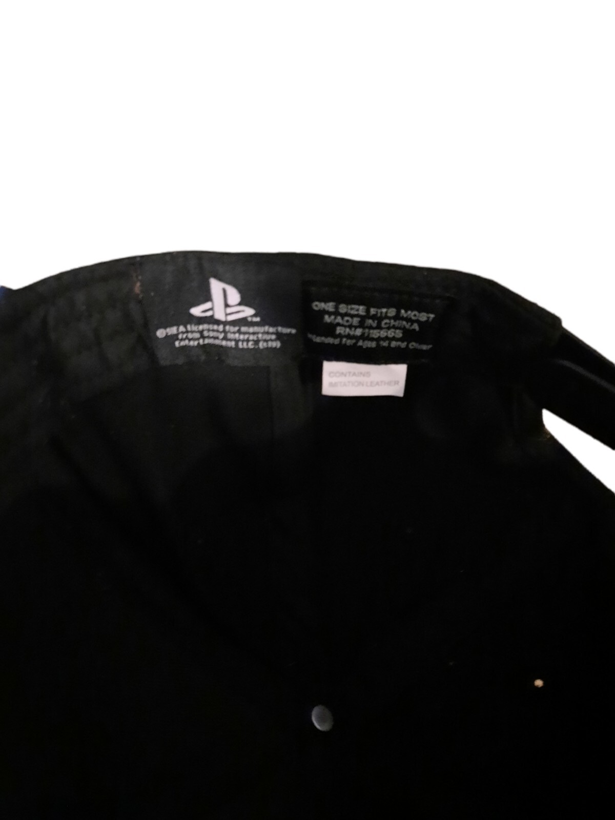 Playstation 3D Embroidered Button Adjustable Snap… - image 6