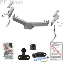 PCT Towbar for Toyota Hilux Surf 4WD Pickup (Import) 1996-2003 - Flange Tow Bar