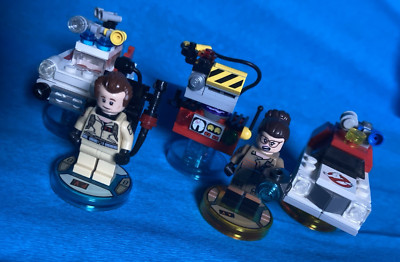 Lego Dimensions Minifiguren Ghostbusters Abby Yates Peter Venkman Ecto-1 Falle