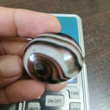 TOP 41.3G Agata Fettuccia In Pietra Lucida Naturale Dalla Madagascar