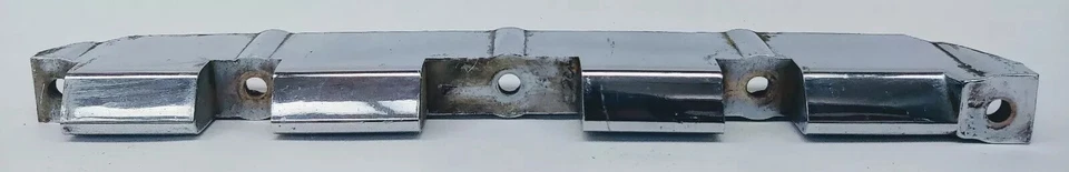 1949 Chrysler Vertical Inner Intermediate Left Chrome Grill Molding 1299853 NOS. - Image 2 of 4