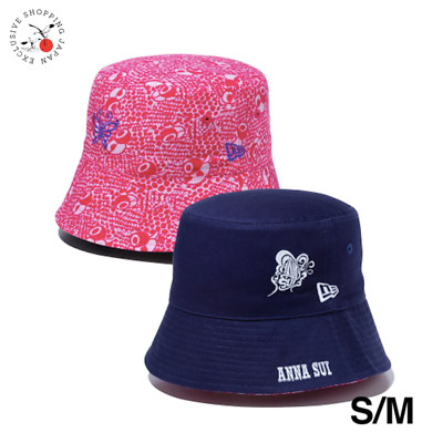 NEW ERA Bucket 01 Hat ANNA SUI Reversible Sailor Brim Cap Ladies