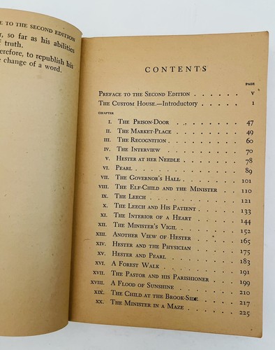 The Scarlet Letter by Nathaniel Hawthorne 1948 1st Printing PB Pocket Books #551 - Picture 10 of 11