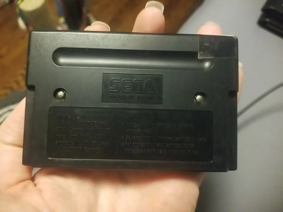 Captain America and the Avengers Sega Genesis, 1992 Authentic Cartridge Only #1 - Image 3 of 4