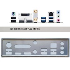 IO I/O ASUS TUF GAMING B460M-PLUS  B460M-PLUS WI-FI Motherboard Back plate