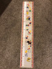 Vintage Norway Child's Paper Measuring Stick Sweet Graphics NIP