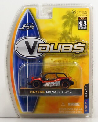 Jada Wave 3 V-Dubs Meyers Manxter 2+2 Manx Dune Buggy Diecast 1:64