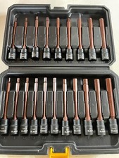 17pcs Inverted E-Torx Socket Set Impact Chrom...