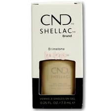 CND Shellac Gel Nail Polish 0.25fl.oz UV/LED Gel Color #92446- Brimstone