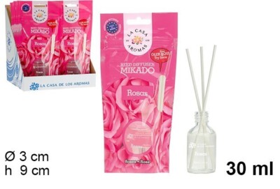 Mikado à la Rose 30ml Raumduft Diffuser Sticks