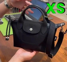 Longchamp Le Pliage Energy Shoulder Tote Bag 2Way Bag XS Black Outlet NEW #JAB