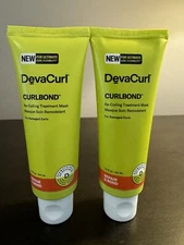 DevaCurl Curlbond Re Coiling Treatment Mask 1.3 fl oz 44 ml Travel Size NEW X2