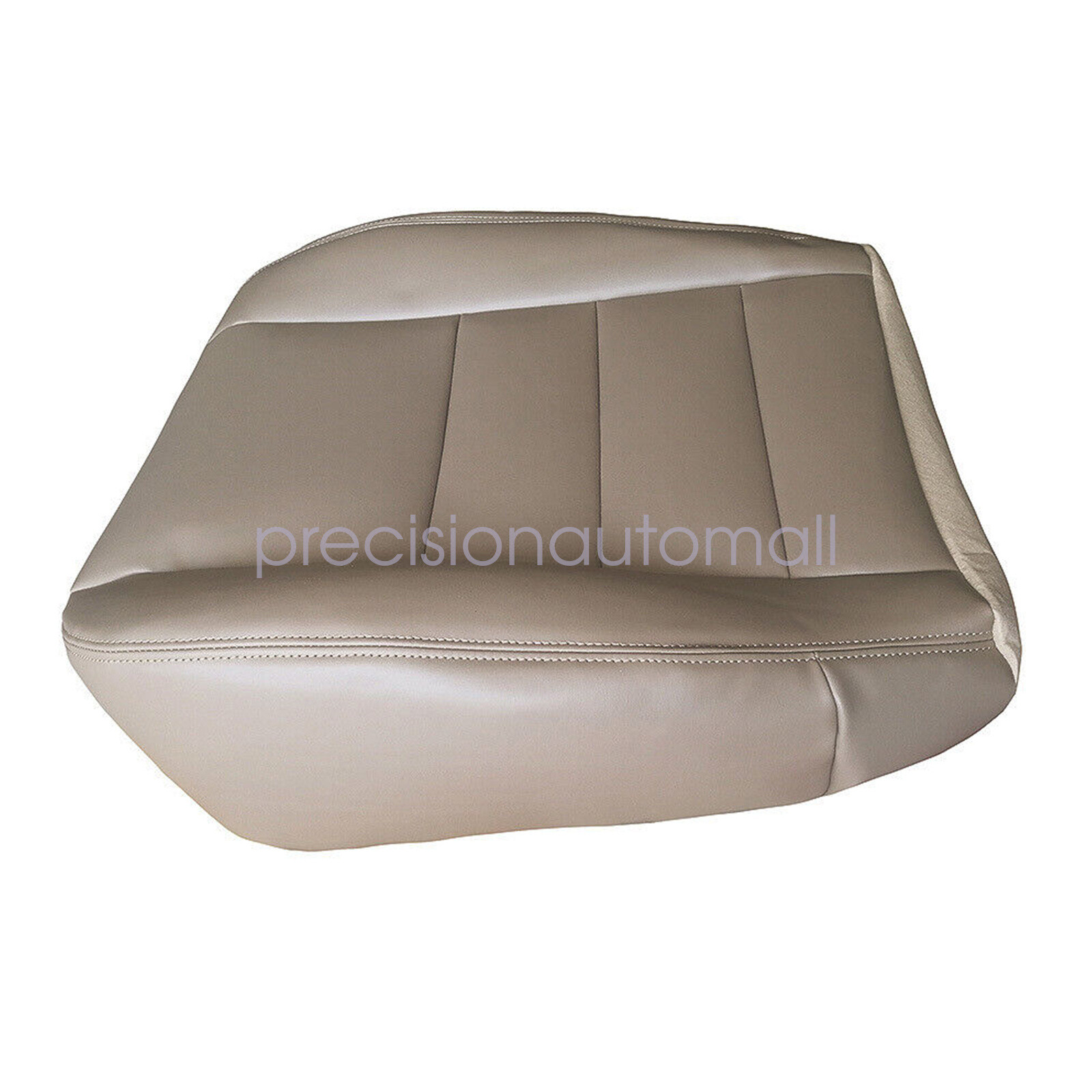 Driver & Passenger Bottom Seat Cover Tan & Foam Pad For 2002-2007 Ford F250 F350