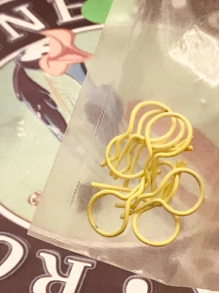 Зажимы для изогнутого корпуса Dynamite DYN5553 желтые {8 шт.} NewInPack отправлено из США - Изображение 2 из 3