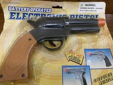 2004 toy century industrial Battery Operated Electronic Pistol NEW