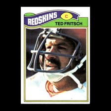Ted Fritsch Jr. 1977 Topps Washington Redskins #263 R324D 67