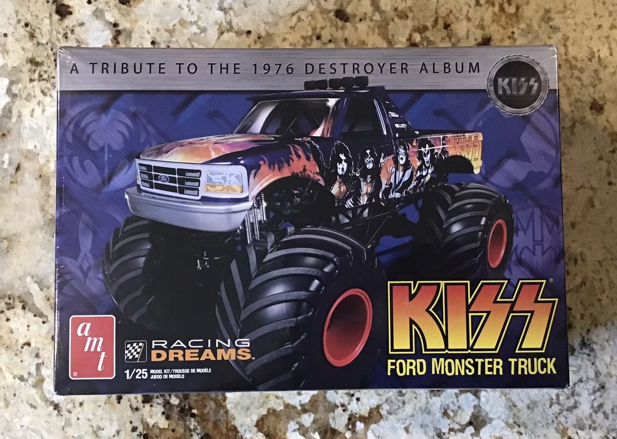 KISS Band (Aucoin Era - Destroyer Album) AMT 1/25 Scale Monster