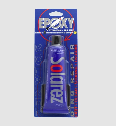 SOLAREZ UV Cure Epoxy Ding Repair Resin Kit - SUP Paddle-Board, Surfboard (2 oz)