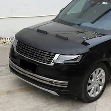 PU Leather Hood Shield Bug Deflector Stone Guard Fits Range Rover 2023-2024