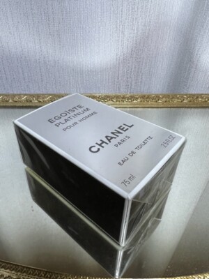 Egoiste Platinum Chanel edt 75 ml. Vintage original 1993. Sealed