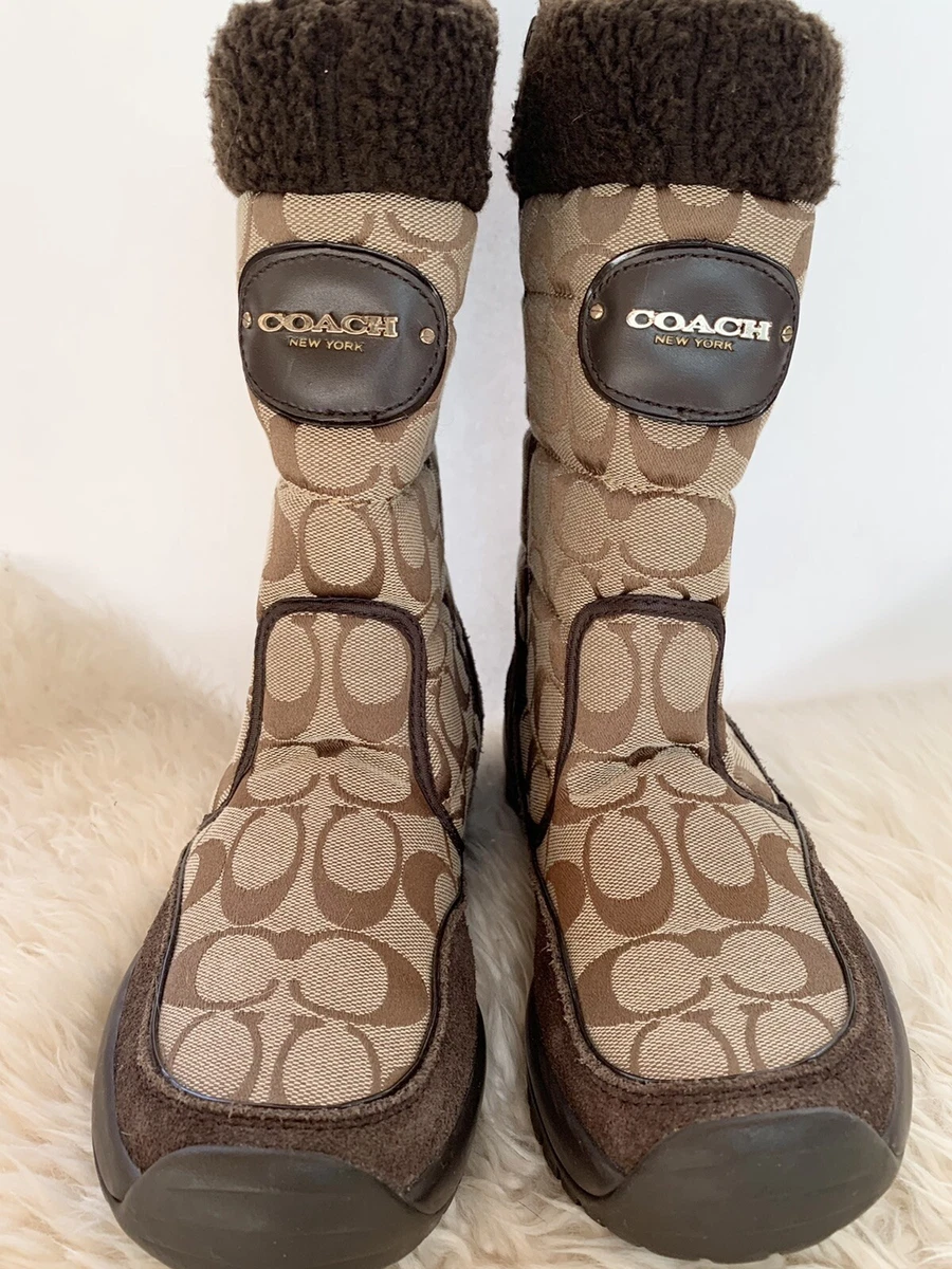 coach snow boots women