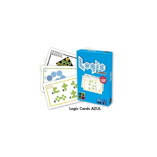 LOGIC CARDS AZUL JUEGOS DE MESA JUEGOS EDUCATIVOS