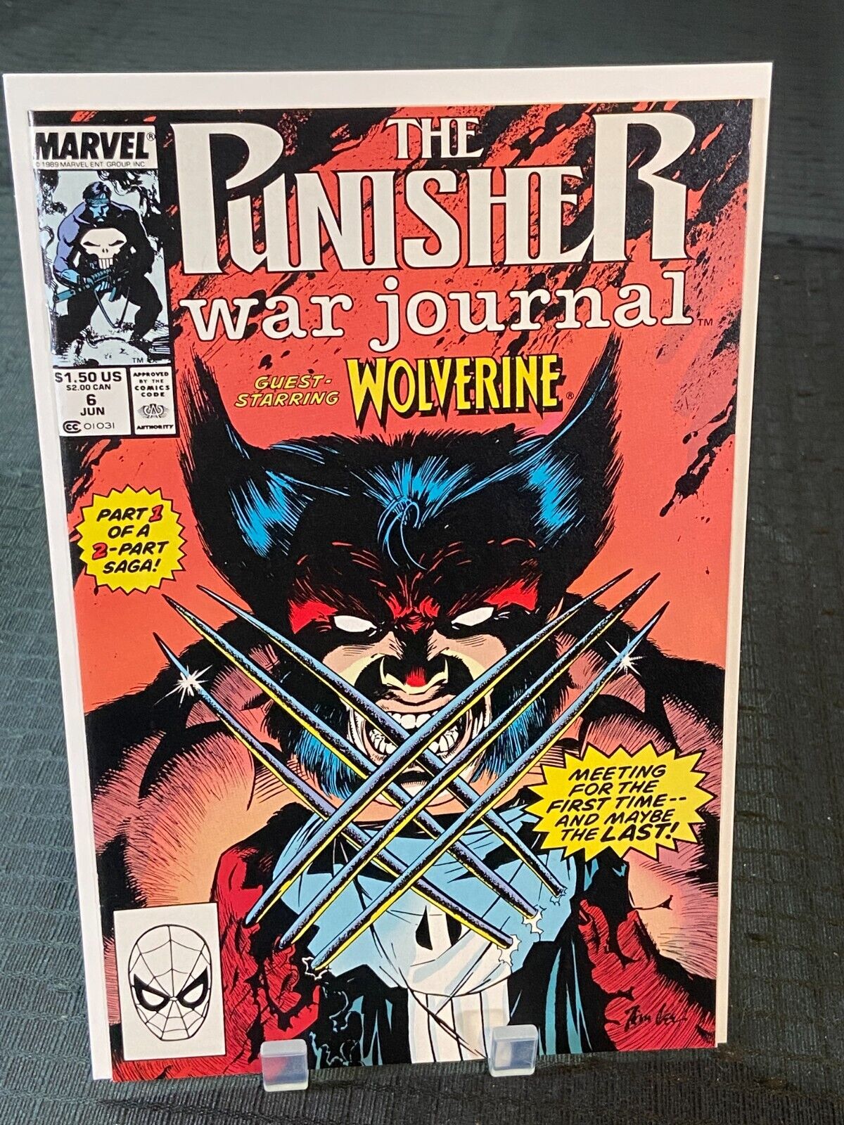 The Punisher War Journal #6 Extremely High Grade Key