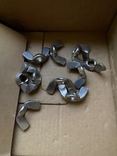 10 Stück Flügelmuttern DIN 315 Edelstahl VA2 M10 Flügelmutter