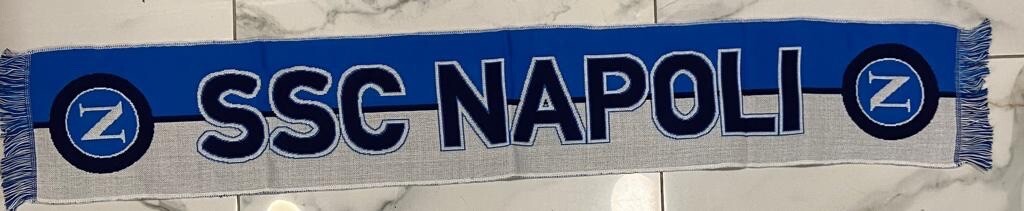 Sciarpa Ssc Napoli Campioni D'italia 2022/2023 Sciarpa Ufficiale