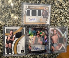 CAMERON GRIMES WWE PANINI NXT LOT 2022/2023 AUTOGRAPH AND MEMORABILIA PIECES