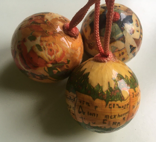 25pz Decorazioni Ornamenti Addobbi Albero di Natale 11 Palle 12 Campane 2 Cuori - Foto 15 di 18